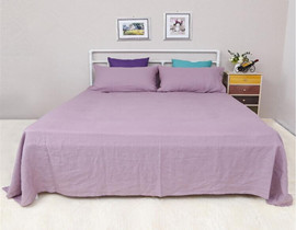 100% pure  linen  bed sheet