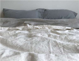 comfortable breathable wholesale100% linen bed sheet